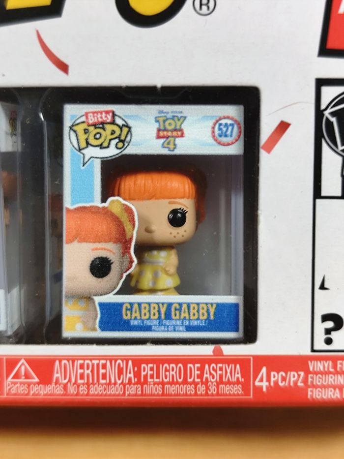 Boîte 4 Bitty Pop! Toy Story - Forky, Sheriff Woody, Gabby Gabby + Mystère ! - photo numéro 4