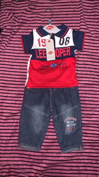 Ensemble garçon lee Cooper 6 mois