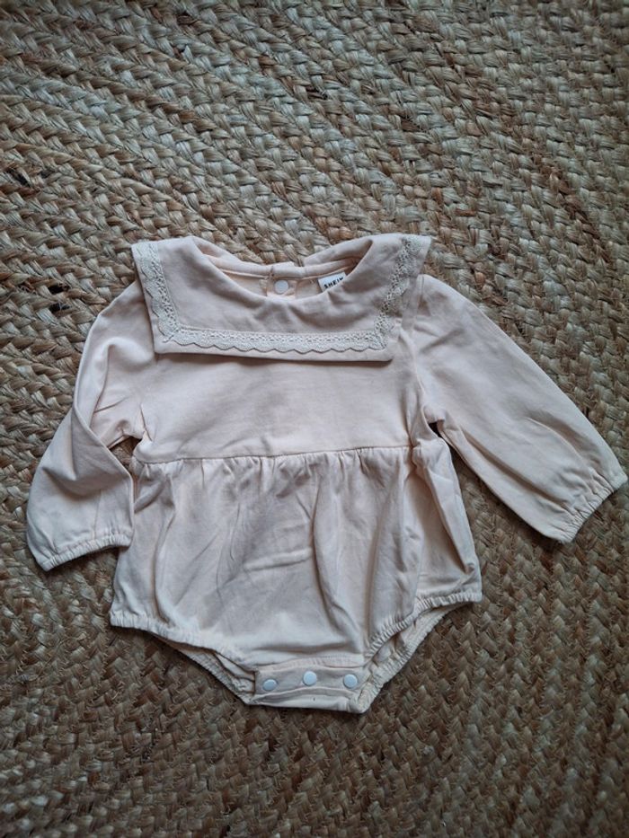 Barboteuse neuve shein beige 12 mois fille - photo numéro 2