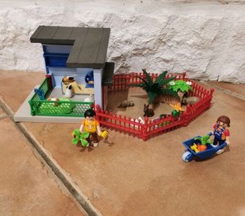 playmobil "maisonnette des rongeurs et lapins"