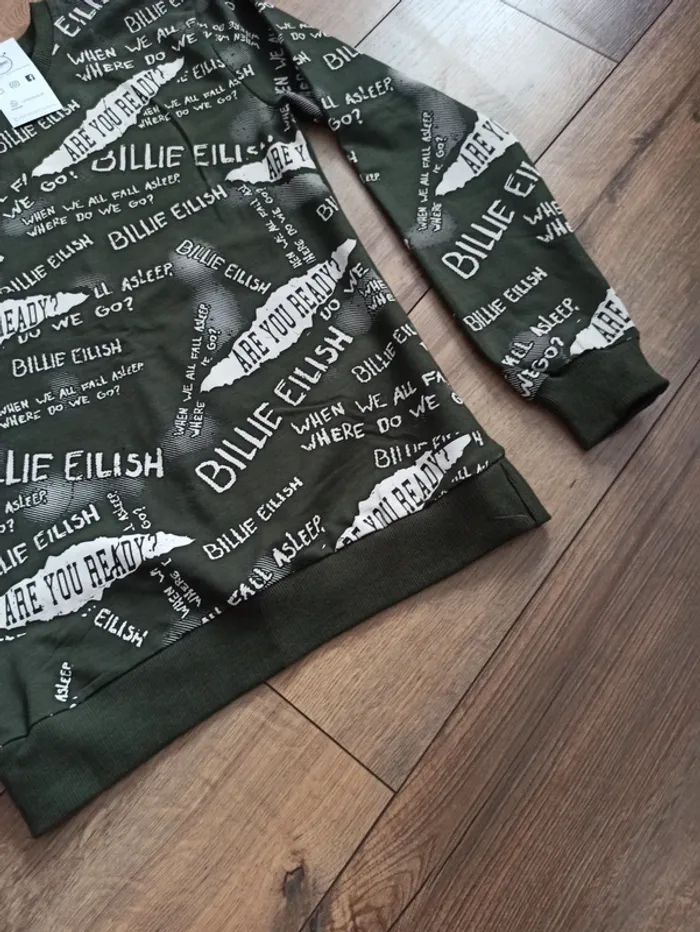 Pull fin homme manches longues kaki XS - photo numéro 3