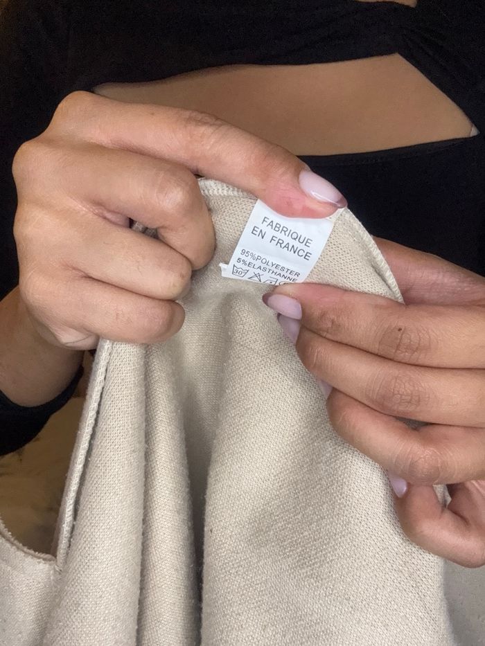 Manteau long beige - photo numéro 7
