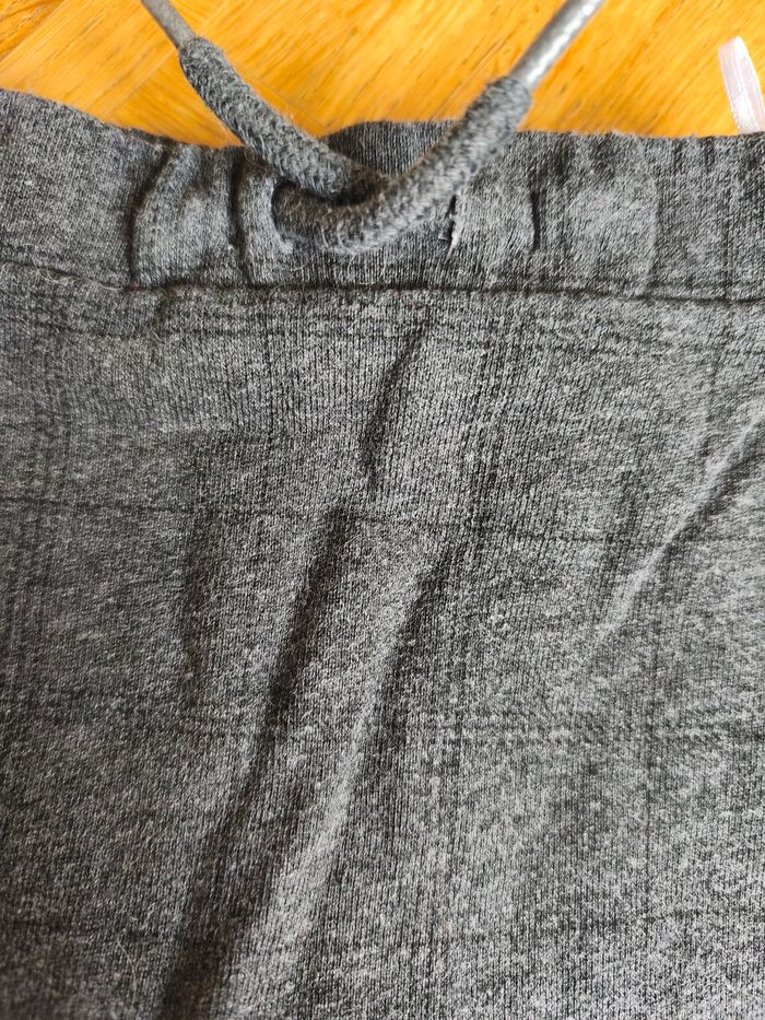 Lot de 2 pantalons joggings 6 mois garçon gris C&A tapé à l'oeil TAO - photo numéro 4