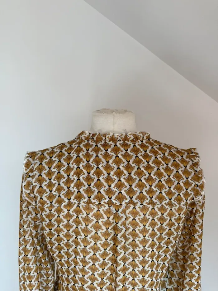 Superbe blouse fluide fleurie Majolica 🌸 M 38 - photo numéro 7