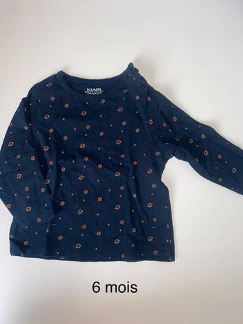 Tee shirt 6 mois
