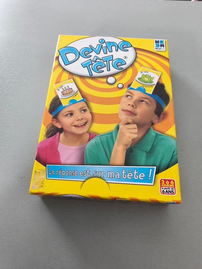 Jeu devine tête