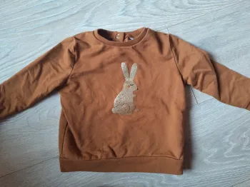 Pull brun lapin