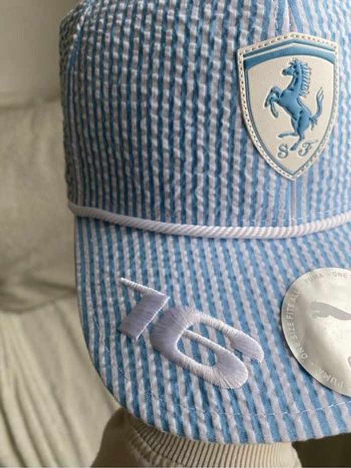 Casquette Charles Leclerc x Ferrari - photo numéro 4