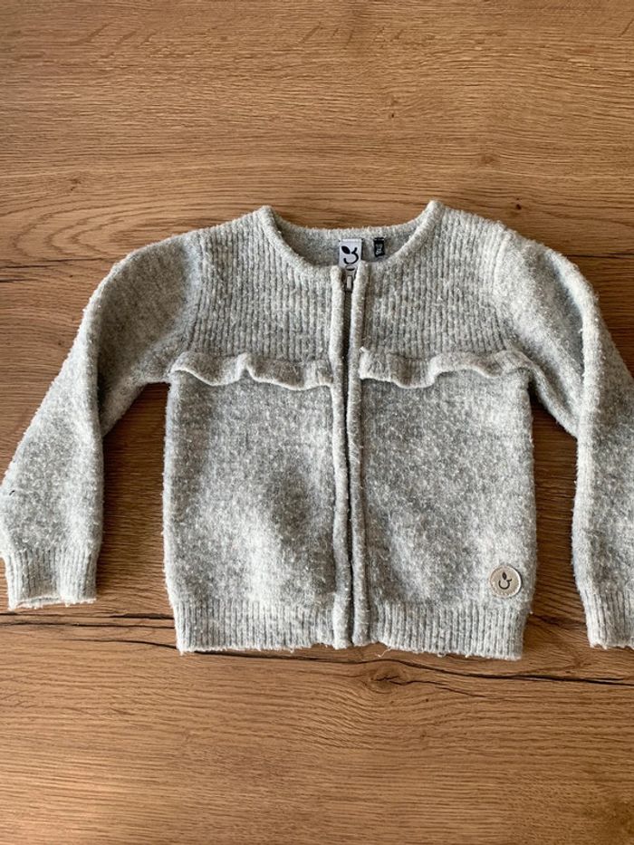 Gilet fille 3 pommes - photo numéro 2