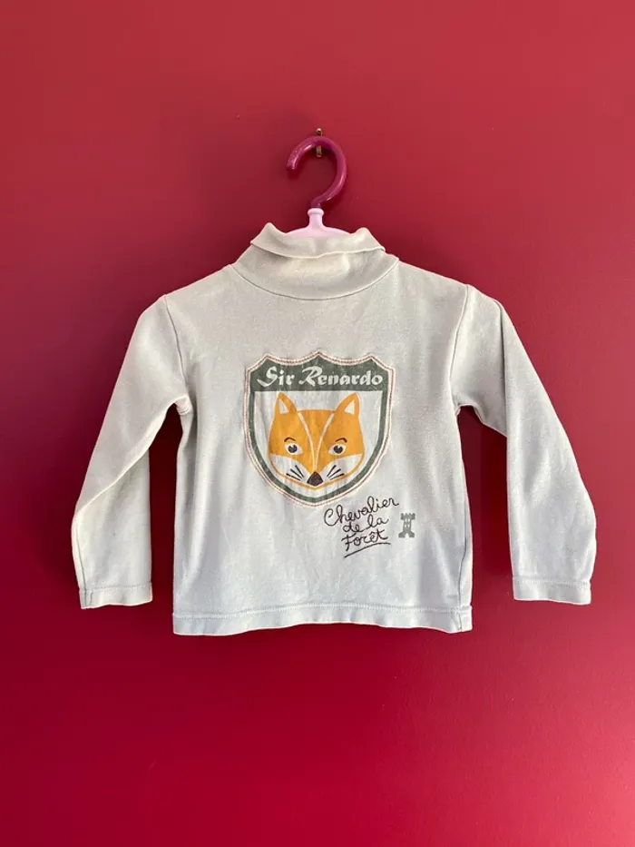 T shirt col roulé 18 mois garçon