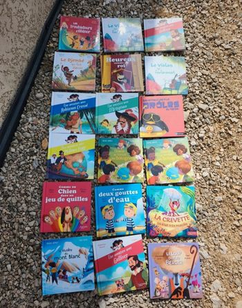 Lot 18 livres - neuf et très bon état