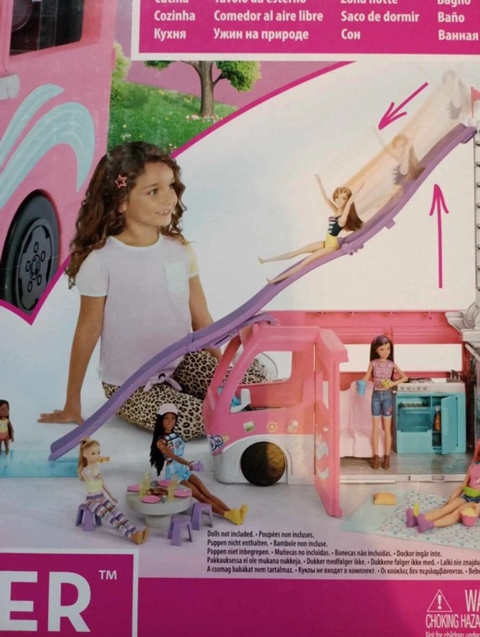 Barbie Camping