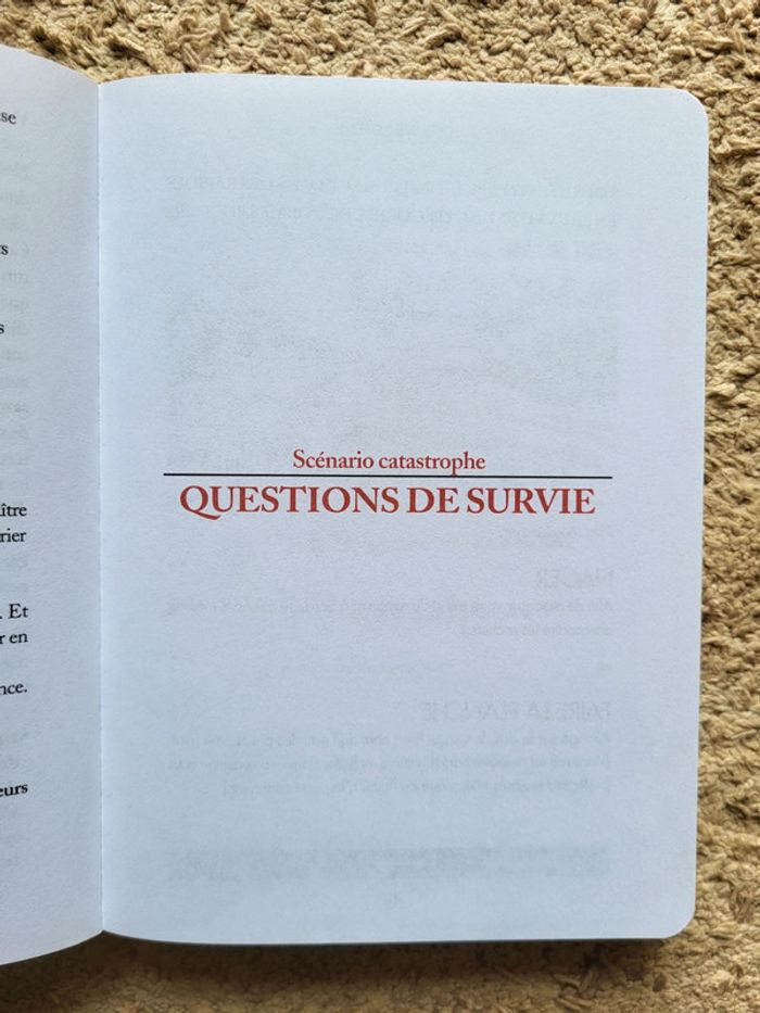 Livre Scénario catastrophe ! Questions de survie de Joshua Piven – Guide pratique insolite - photo numéro 5