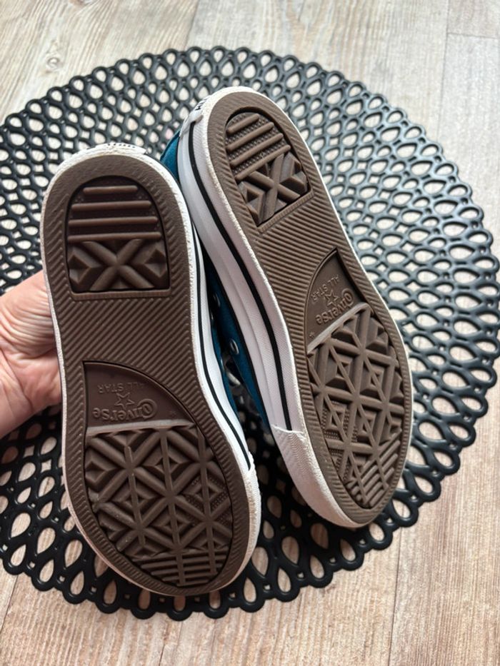 Converse montante bleu - photo numéro 4