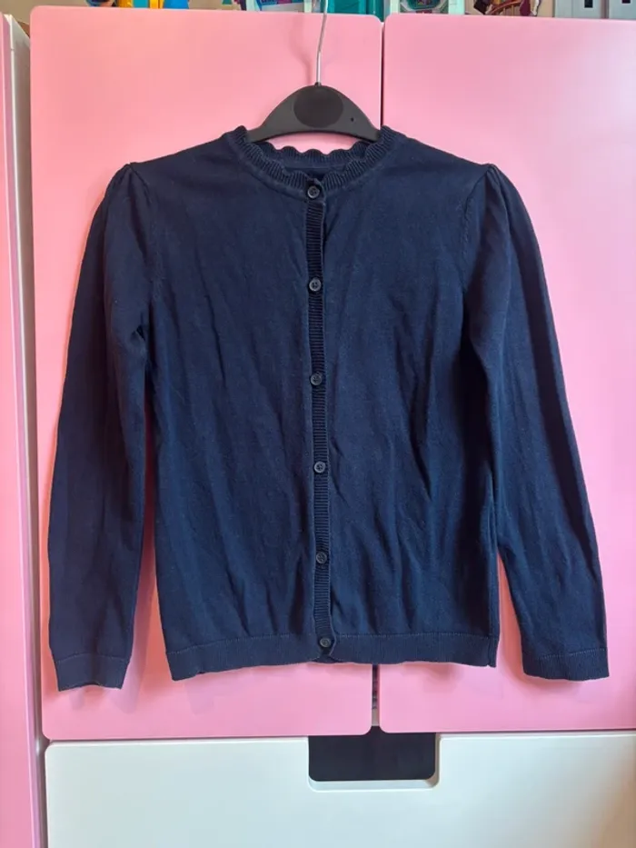 Gilet bleu marine Gemo 8 ans