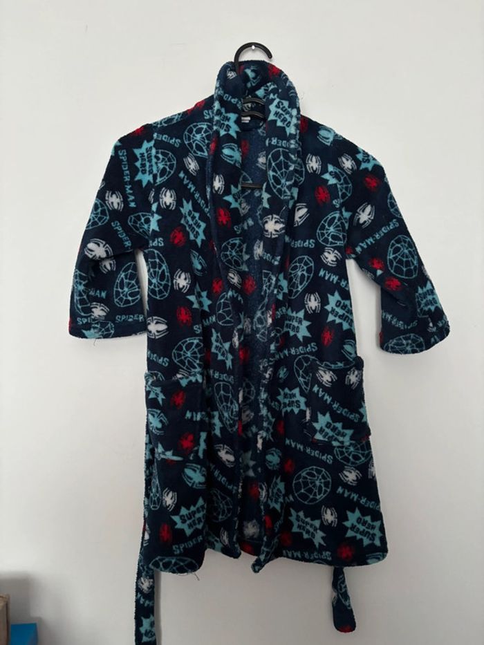 robe de chambre spiderman 5 ans