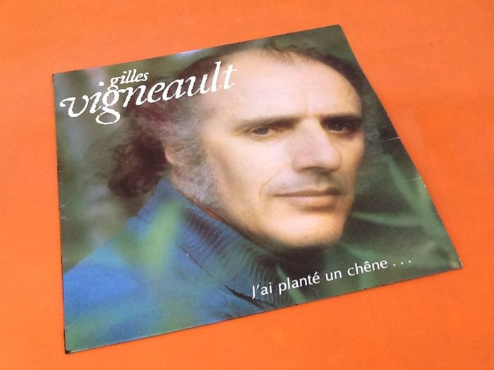 Album Vinyle 33 tours Gilles Vigneault J' ai planté un chêne (1976) Le Nordet GVN1007 - photo numéro 6