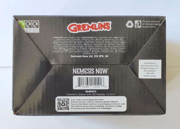 GREMLINS - Gizmo & Lunettes 3-D - Figurine Résine 14.5cm - photo numéro 6
