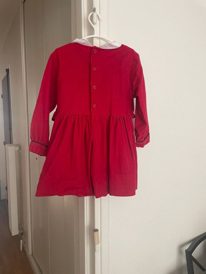 Robe Vintage en velours  Rainett  fille - photo numéro 2
