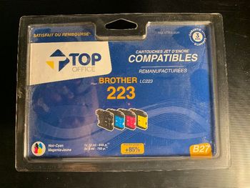 lot de cartouches d'encre compatibles brother 223