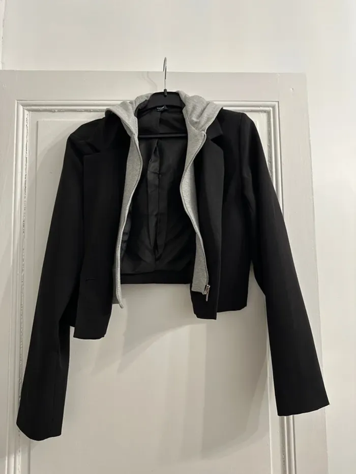 Blazer court à capuche - photo numéro 2