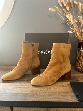 Bottines Ba&sh Bronze 38 Neuves