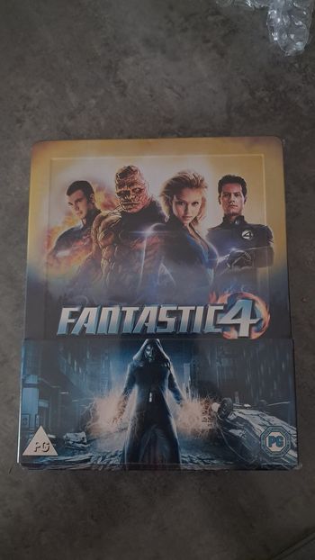 Blu ray steelbook neuf 4 fantastiques/  fantastic 4