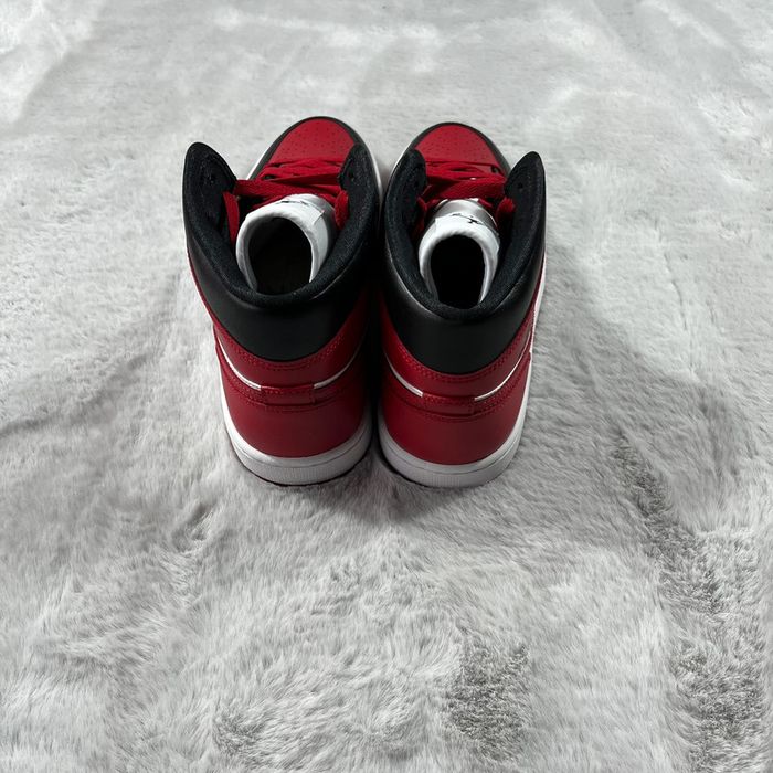 Nike Air Jordan 1 Mid « Black/Gym Red-White » pointure 44.5 - photo numéro 9