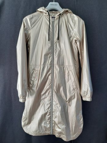 Imperméable doré NEUF taille XS