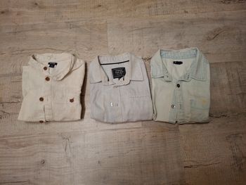 Lot de 3 chemises manche courte garçon 6 ans