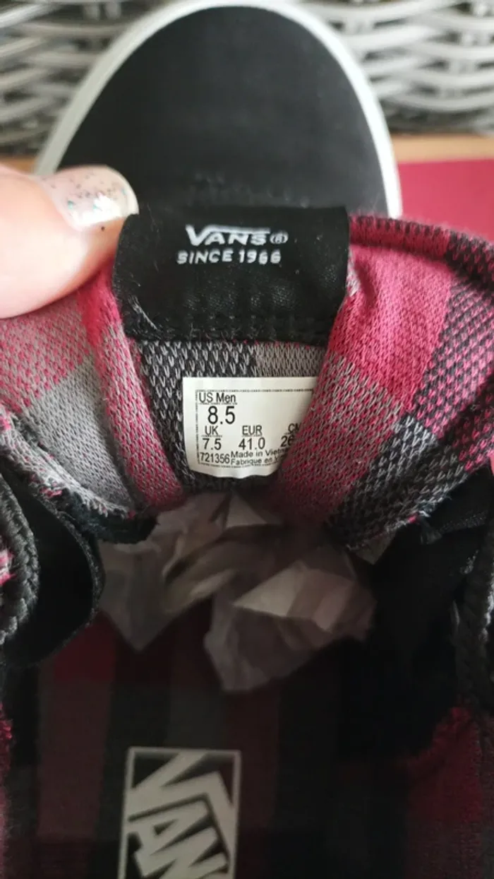 Sneakers Vans Ward HI Mte T41 neuves - photo numéro 9