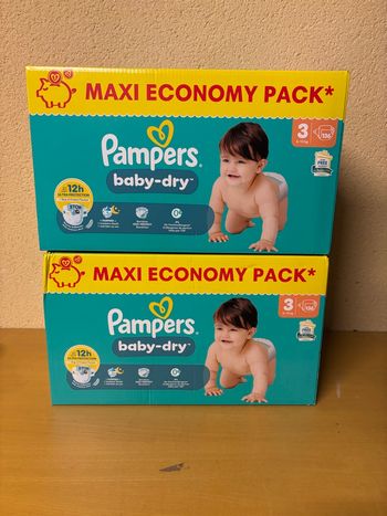 272 couches Pampers Baby-Dy taille 3 