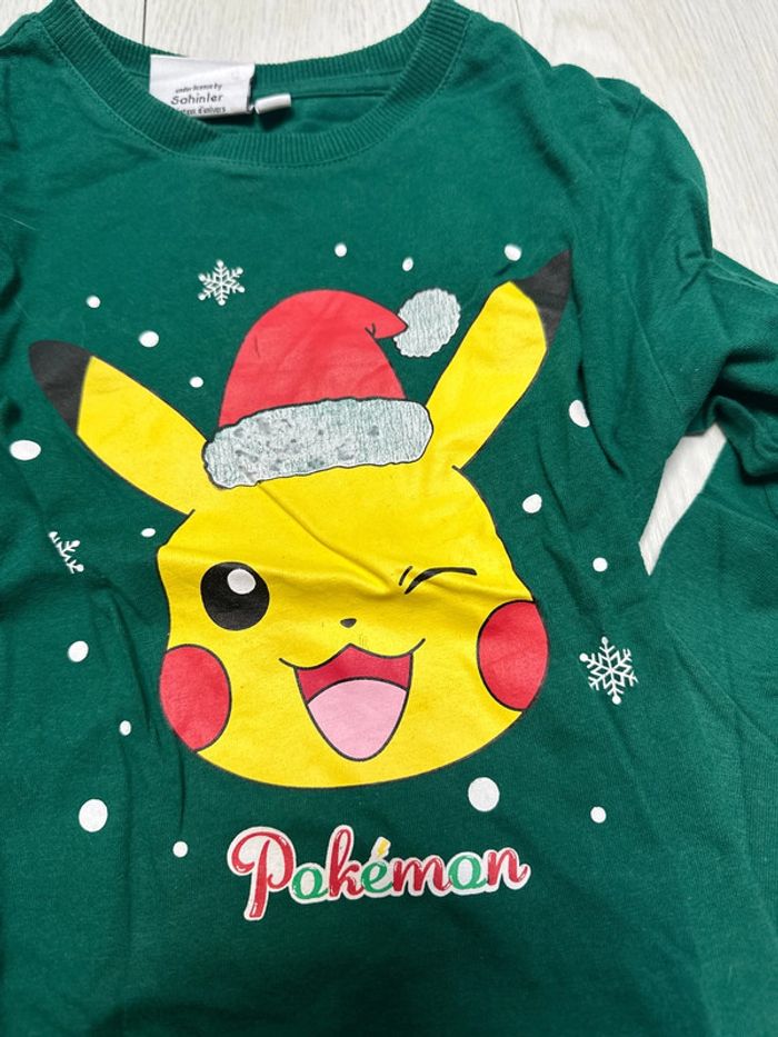 T-shirt vert, Pikachu Pokémon, 5-6 ans - photo numéro 2