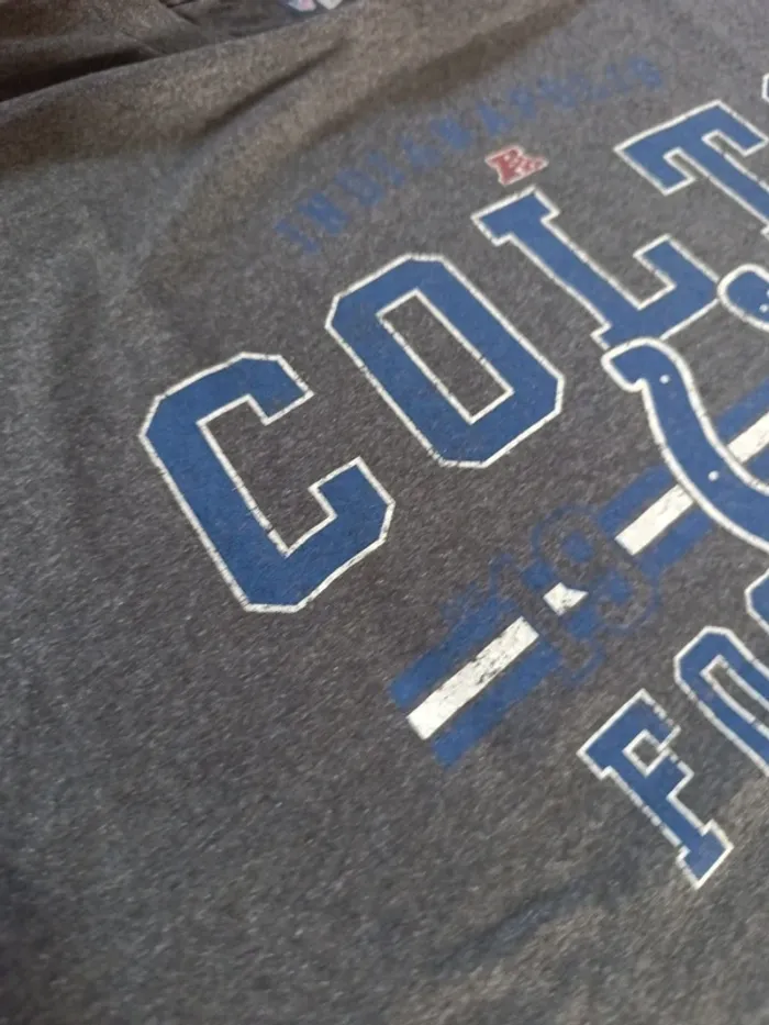 T-shirt NFL Indianapolis colts gris vintage XL - photo numéro 3