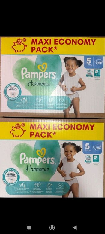 140 couches harmonie taille 5 