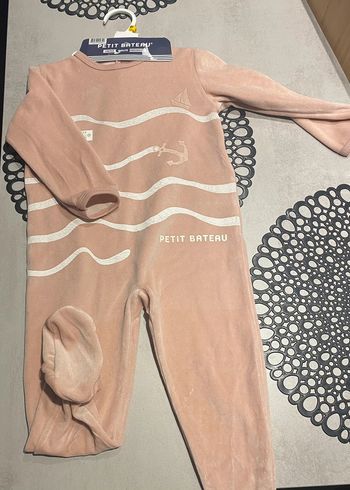 Pyjama bébé genouillère petit bateau 36 mois