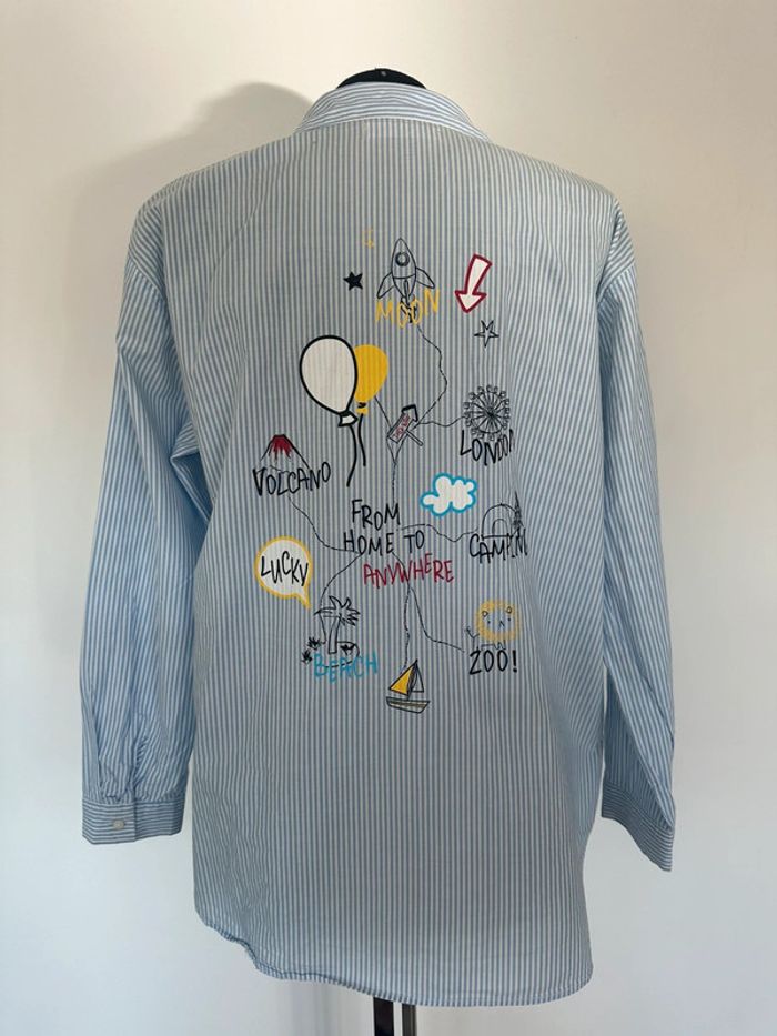 Chemise à rayures Zara - photo numéro 4
