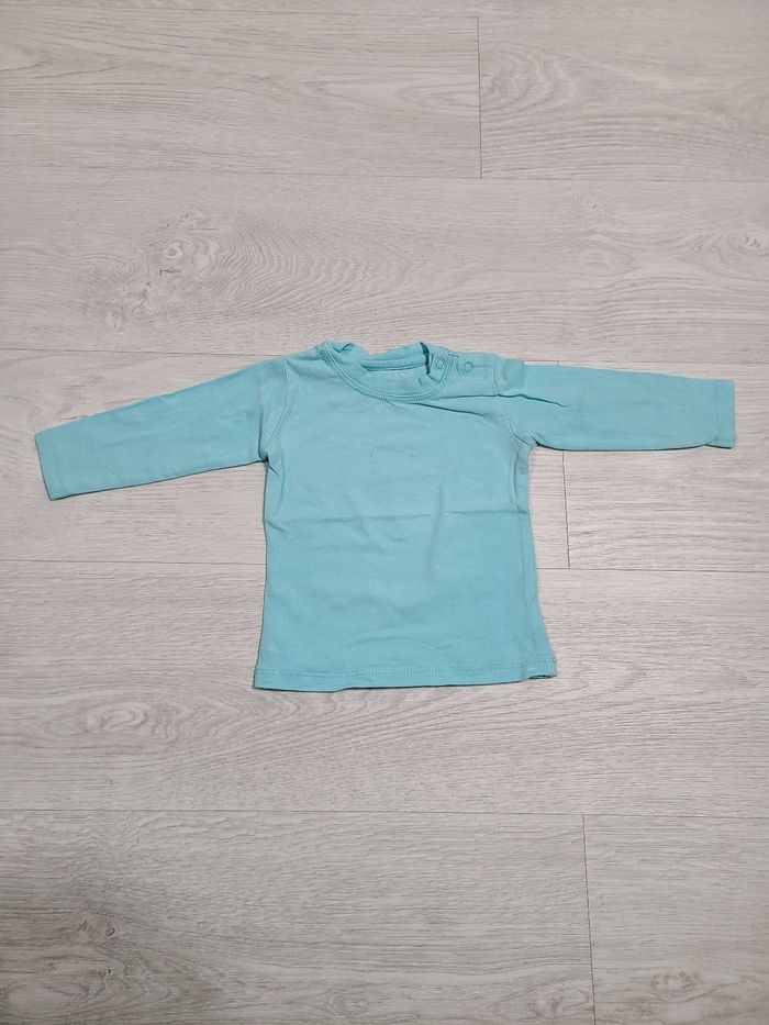 Tee-shirt manche longue 6 mois - photo numéro 2