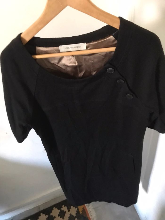 Robe longue noir marque Gérard Darel taille 42 - photo numéro 16