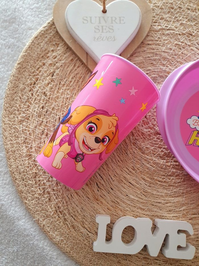 Verre + petite assiette * Pat patrouille 🌟 - photo numéro 4