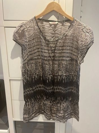 T-Shirt camaïeu manches courtes