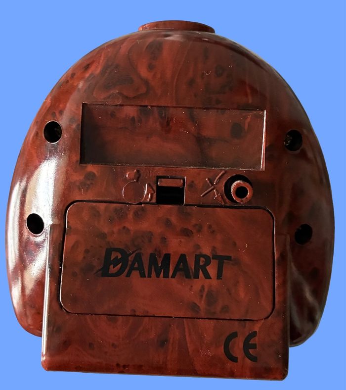 Petit réveil digital et à aiguilles, à piles - photo numéro 5