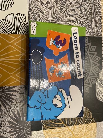 Puzzle j’apprends à compter les schtroumpfs