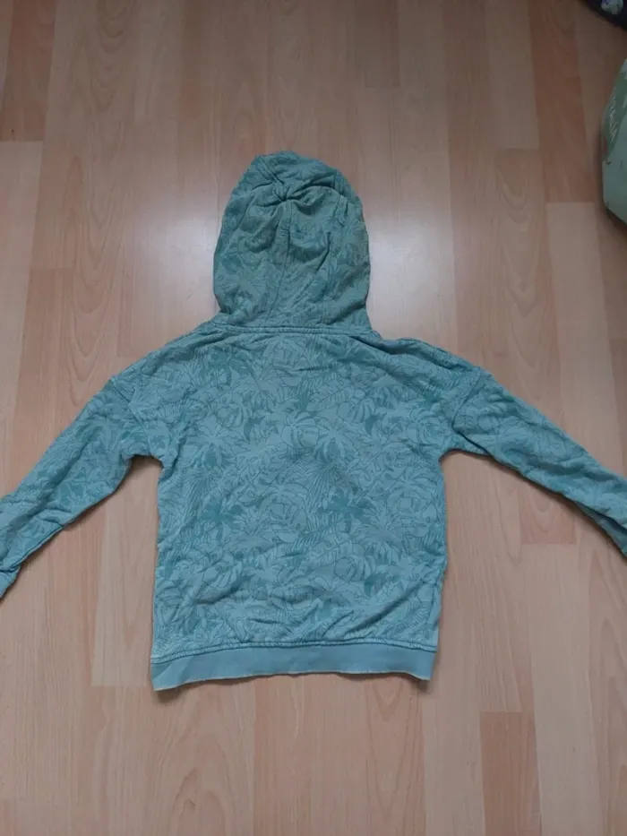 Sweat fin capuche effet used - photo numéro 8