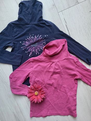 Lot de 2 cols roulés fin 6ans okaidi verbaudet