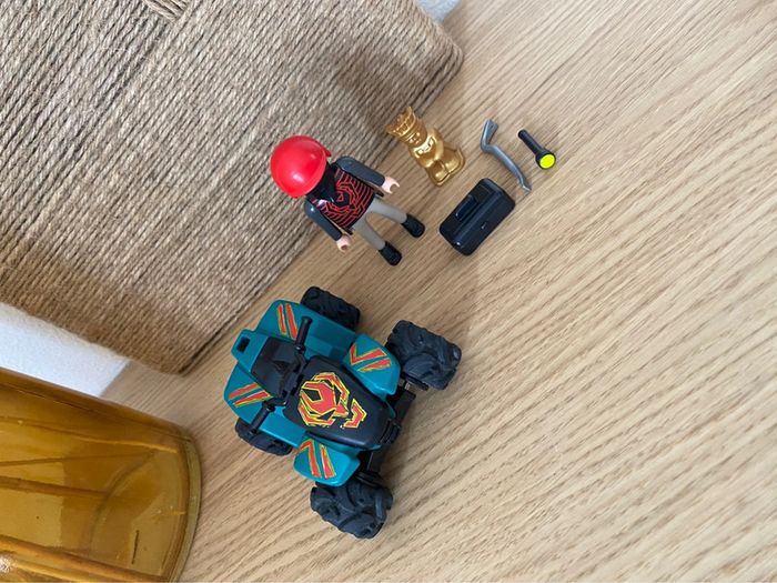 Playmobil quad à friction + personnage - photo numéro 2