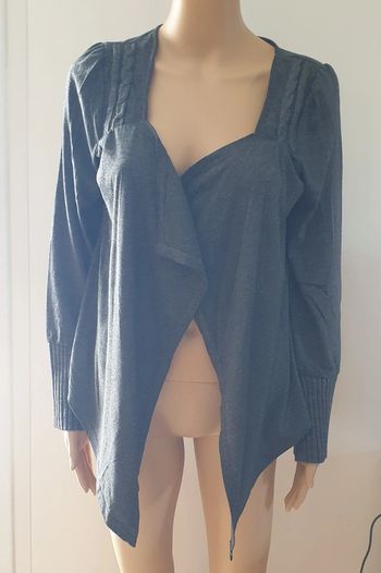 💜 Lo.g cardigan en laine taille 3 XL 42 Camaïeu #emyfleury_43femme