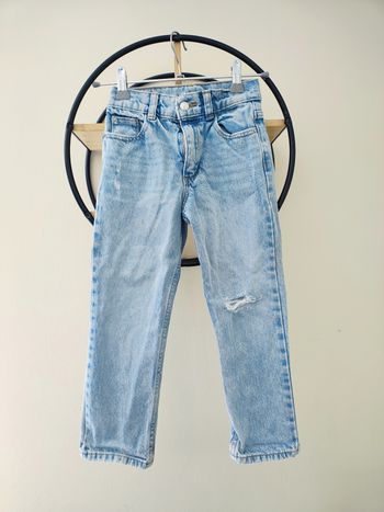 6 ans pantalon jean a trou straight kiabi