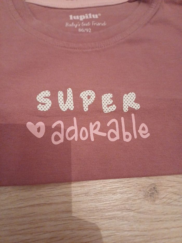 Lot de 2 t-shirts ML 24m/36 - photo numéro 2