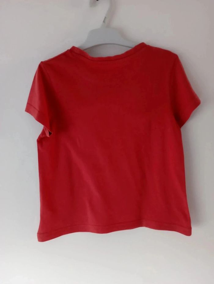T-shirt rouge 5 ans Kiabi - photo numéro 5